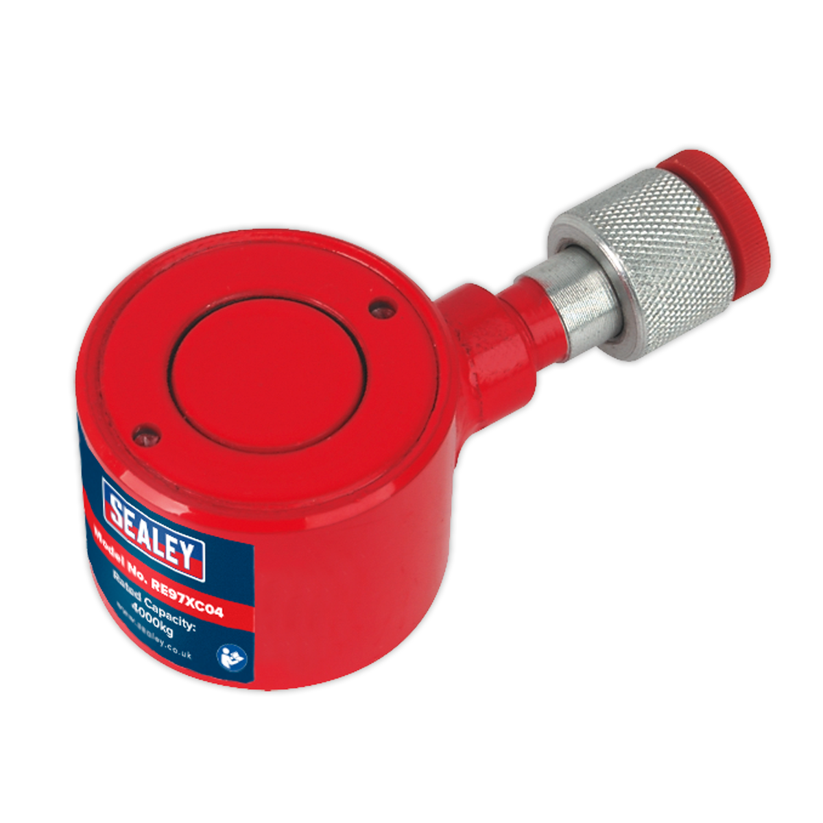 Sealey 4 Tonne Push Ram Compact Quick-Connecting Coupler With Dust Cap RE97XC04
