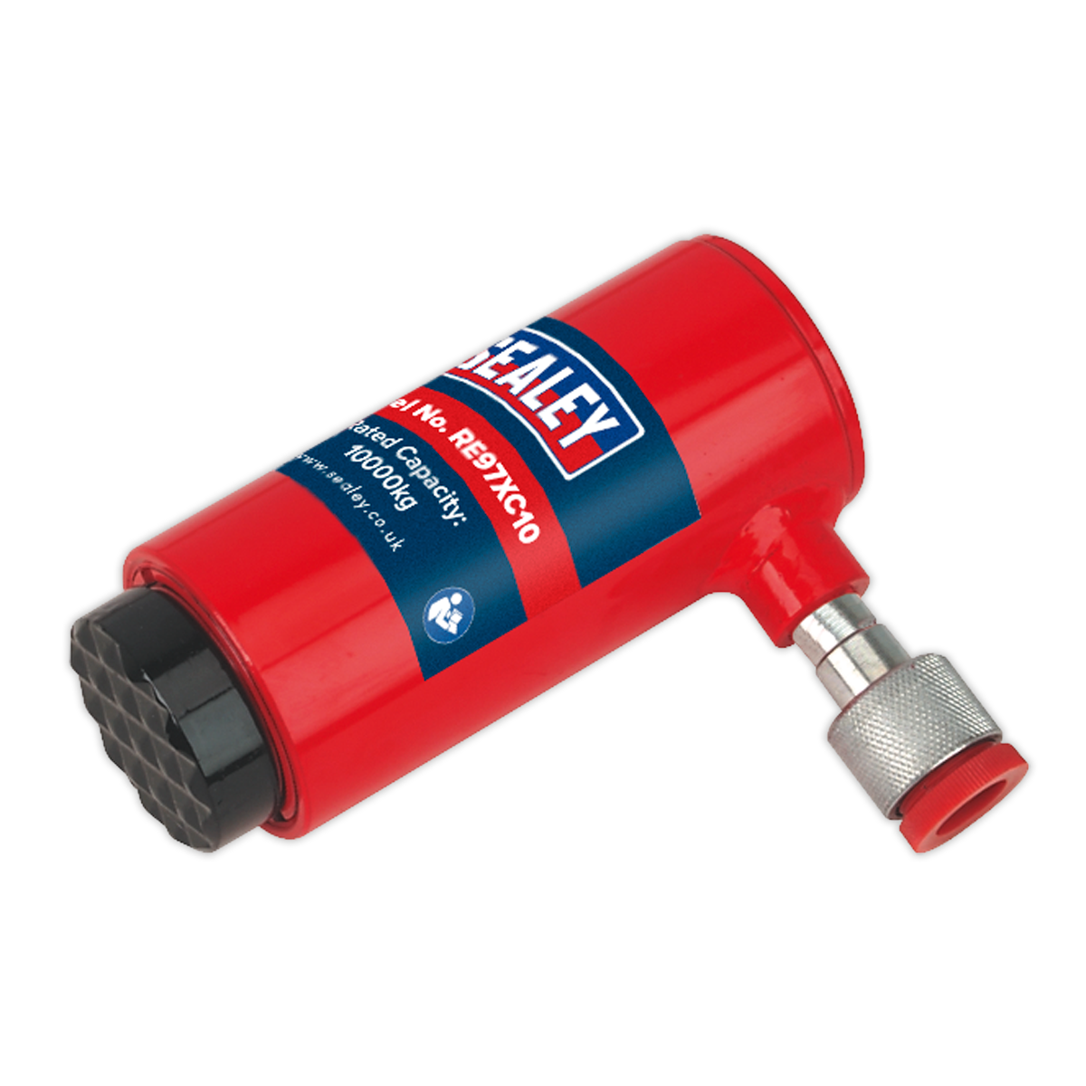 Sealey Push Ram Compact 10 Tonne Capacity 189mm Height Garage RE97XC10