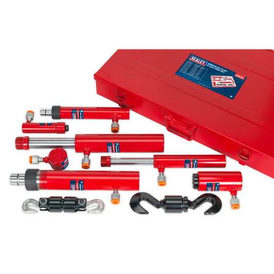 Sealey Specialist Push And Pull Ram Set 2 Tonne - 10 Tonne Garage RE97XCKIT