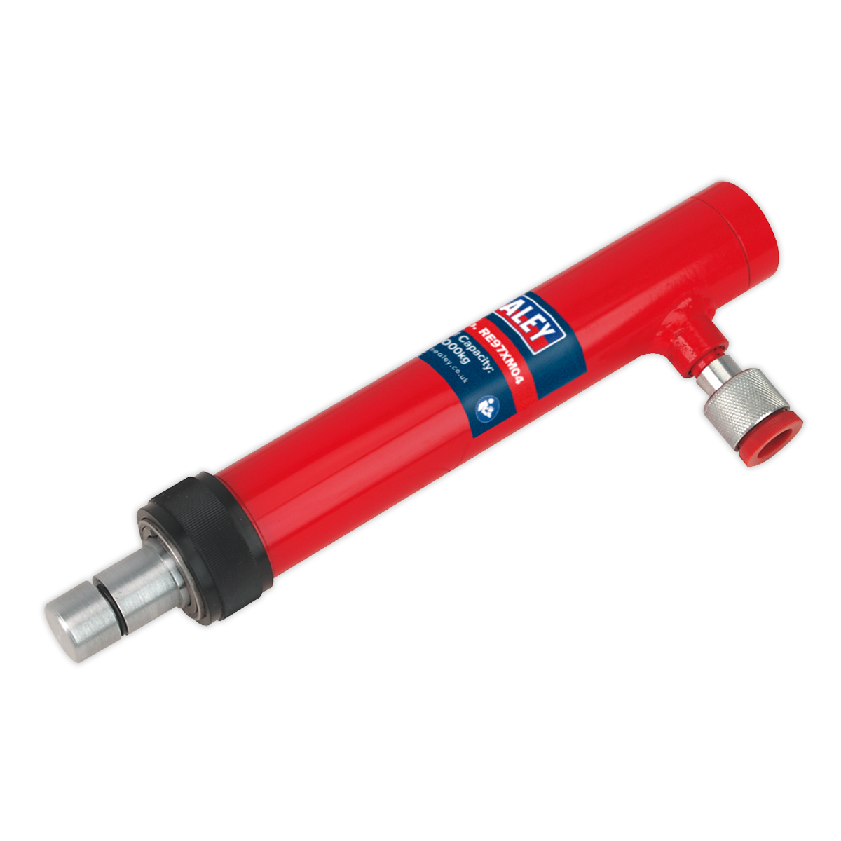 Sealey 4 Tonne Push Ram Midi Quick-Connecting Coupler With Dust Cap RE97XM04