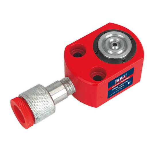 Sealey Push Ram Short 5 Tonne Capacity 39mm Height Garage Workshop RE97XS05