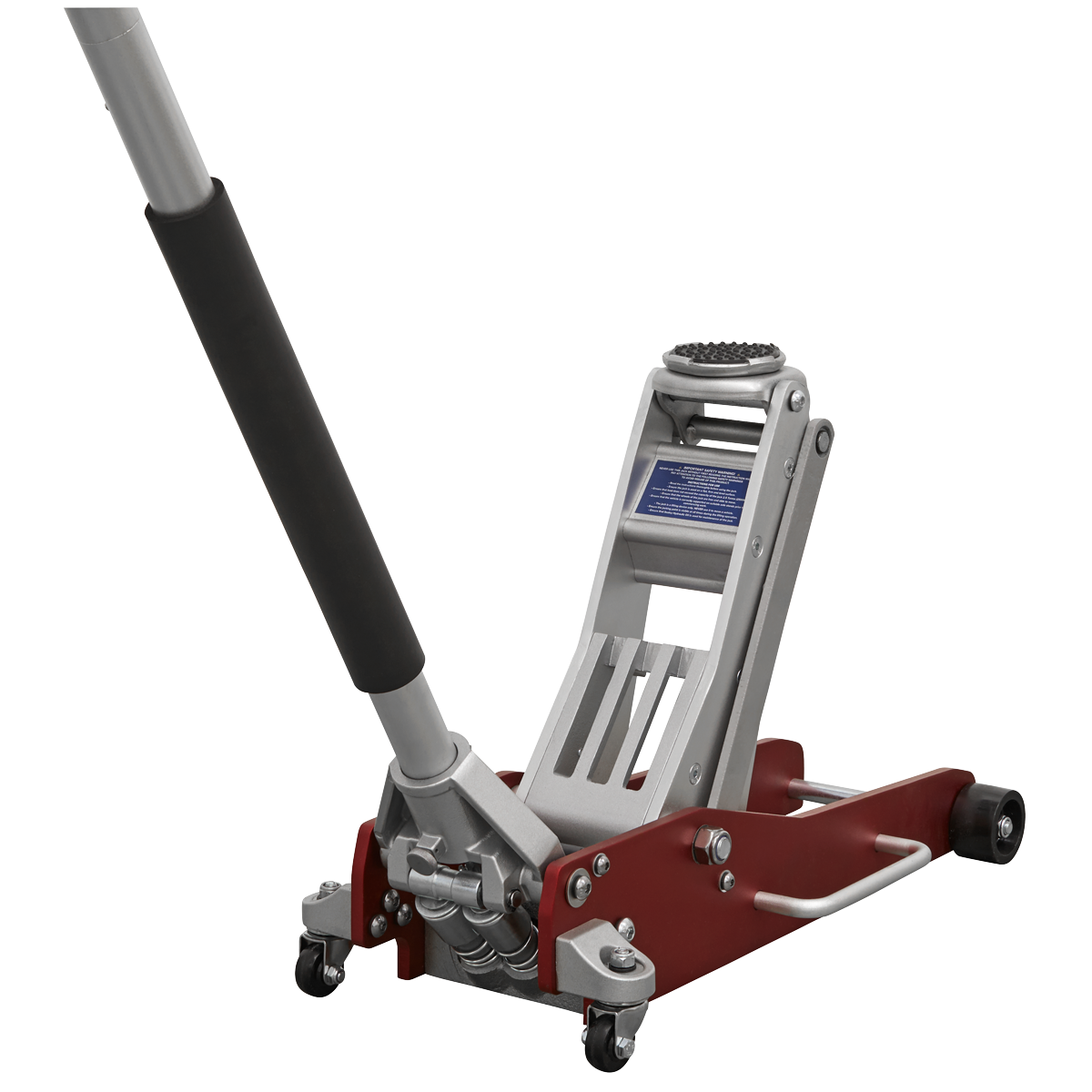 Sealey Low Profile Trolley Jack 2.5 Tonne Aluminium With Rocket Lift RJA2500
