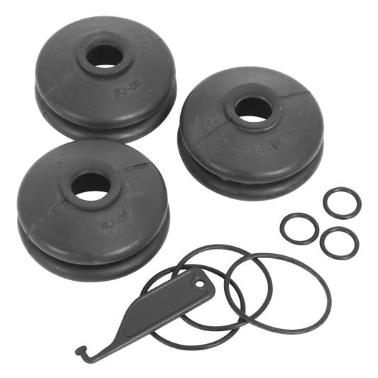 Sealey Commercial Vehicle Multipurpose Ball Joint Dust Covers - Pack Of 3 RJC02