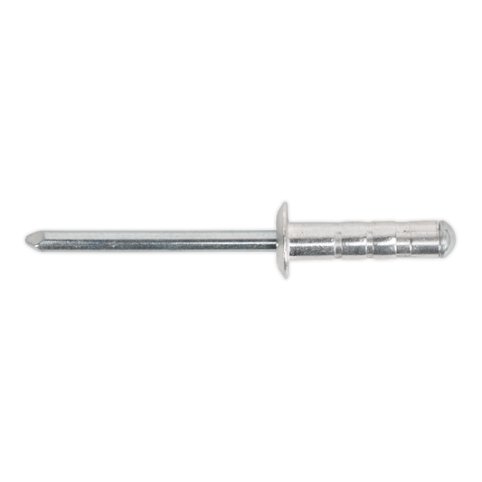 Sealey Aluminium Multigrip Rivet 200 Pieces Standard Flange 4mm x 12mm RM4012S