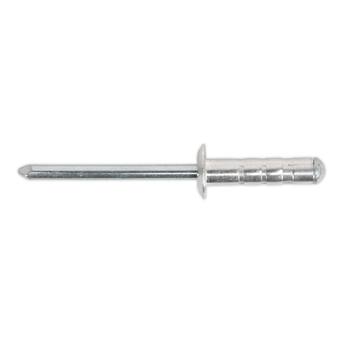 Sealey Aluminium Multigrip Rivet 200 Pieces Standard Flange 4.8mm x 13mm RM4813S