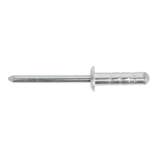 Sealey Aluminium Multigrip Rivet 200 Pieces Standard Flange 4.8mm x 27mm RM4827S