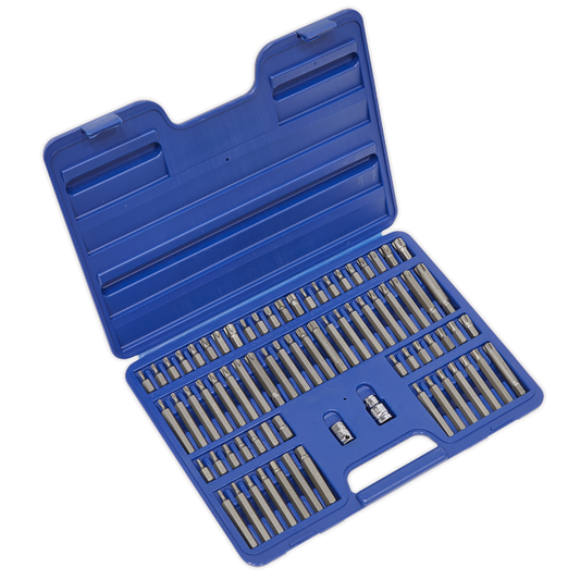 Sealey Mixed 3/8" & 1/2" Square Drive Screwdriver Bit Set 74 Piece AK21974