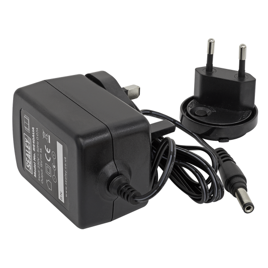 Sealey 15V 1.0A Universal Adaptor 15W Max Mains Charger Power Supply RS10AUA