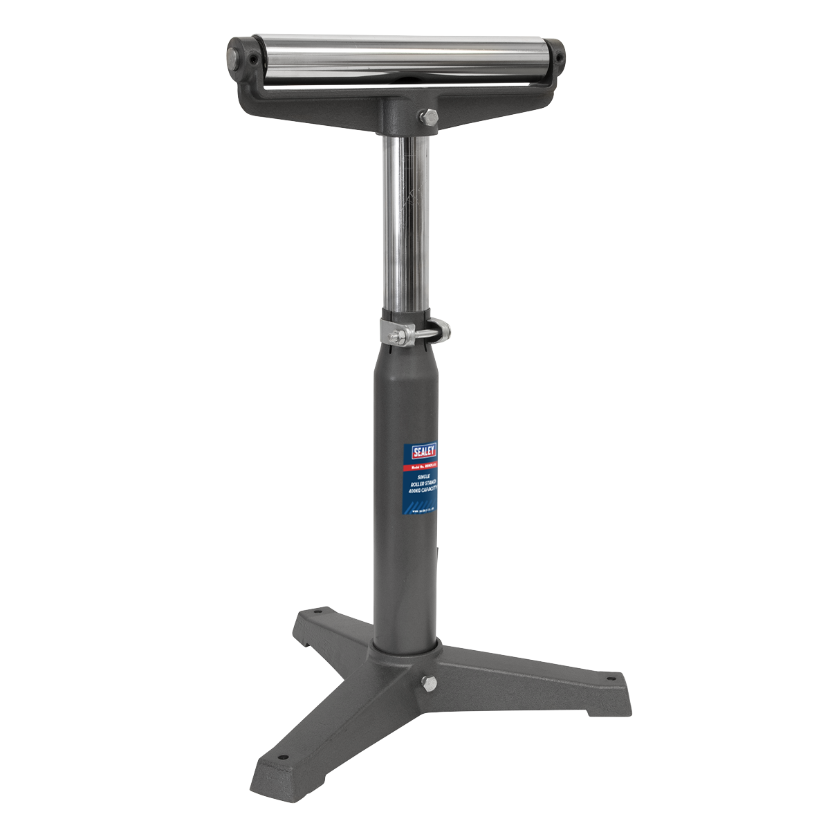 Sealey Roller Stand 1 Roller 800kg Capacity Heavy Duty Height-Adjustable RS901