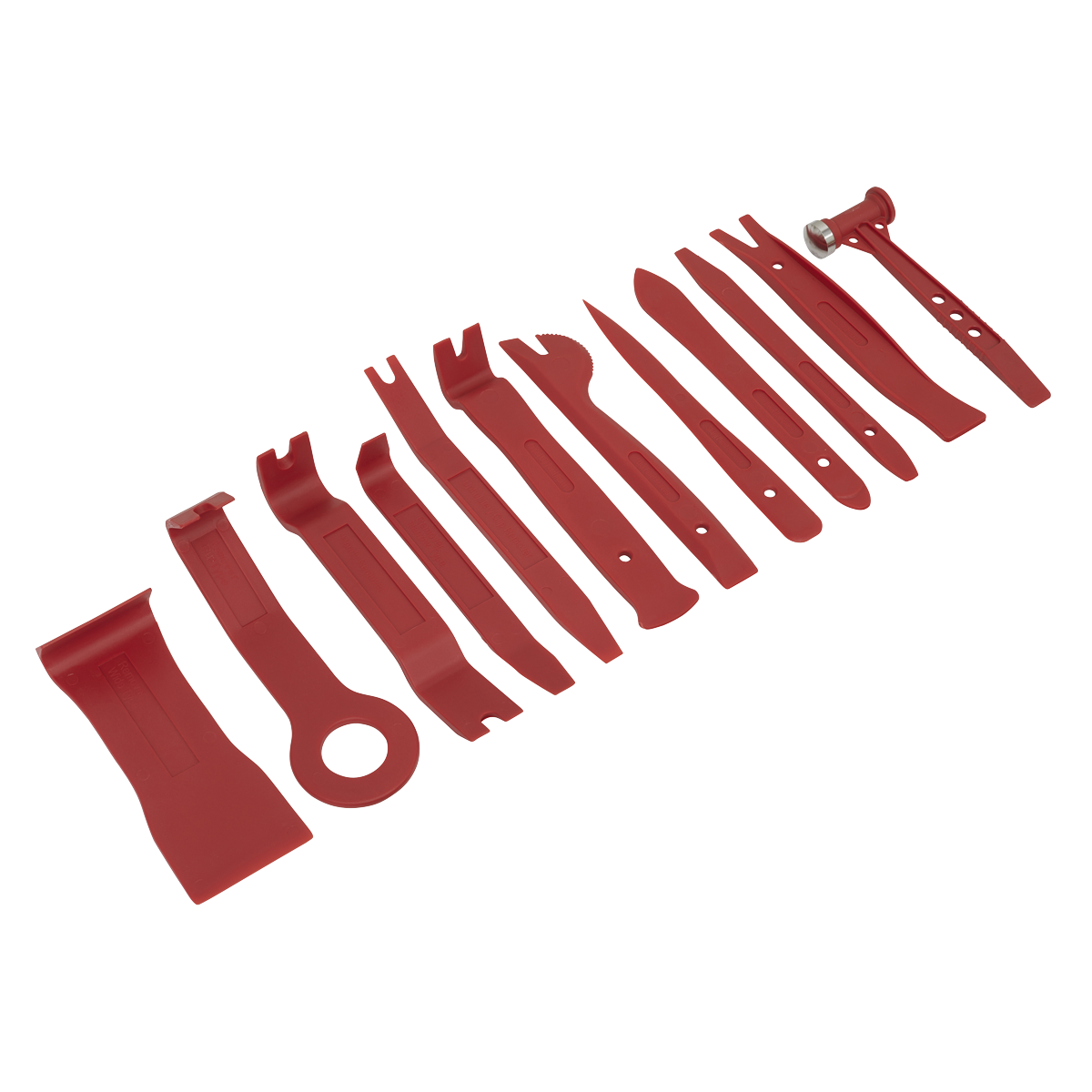 Sealey Trim & Upholstery Removal Tool Set Resilient Nylon - 12 Pieces RT12KIT