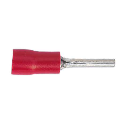 Sealey Easy Entry Pin Terminal 12 x 1.9mm 100 Pcs Fits Cable 22-18 AWG Red RT18