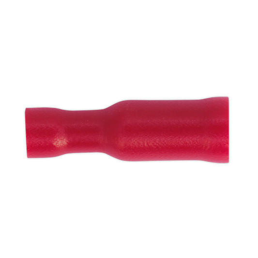 Sealey Female Socket Wire Terminal 4mm Electrical Red 22-18 AWG 100PK RT23
