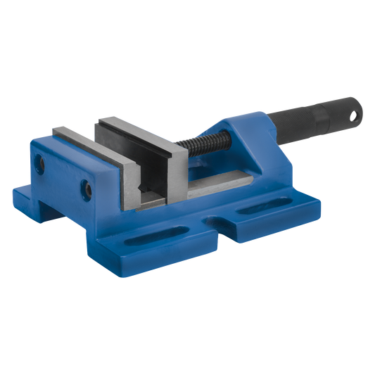 Sealey Drill Vice Steel 90/100mm Jaw Opening Handheld Use Blue/Silver 100DV