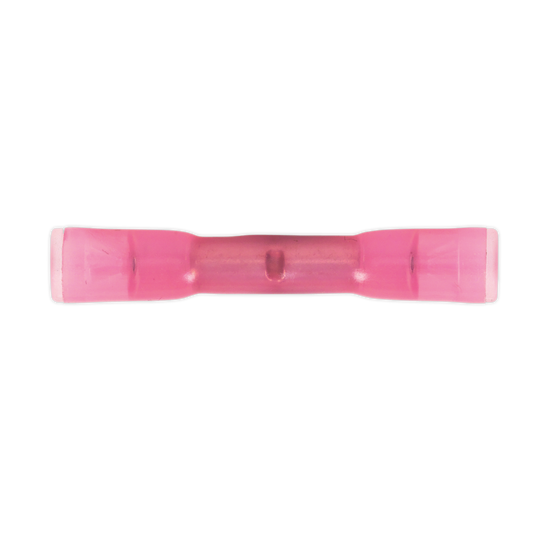 Sealey Cold Seal Butt Connector Electrical Red 4.3mm Pack of 10 Pieces RTCS10