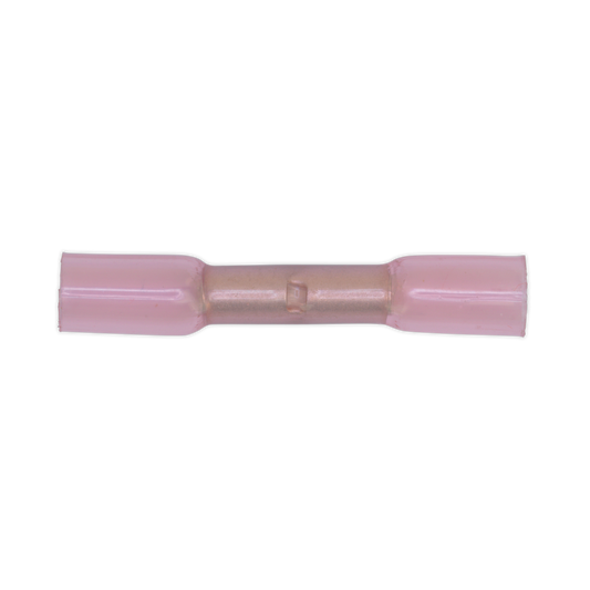 Sealey Heat Shrink Butt Connector 4.8mm RoHS Terminal Pack of 100 Pieces RTSB100