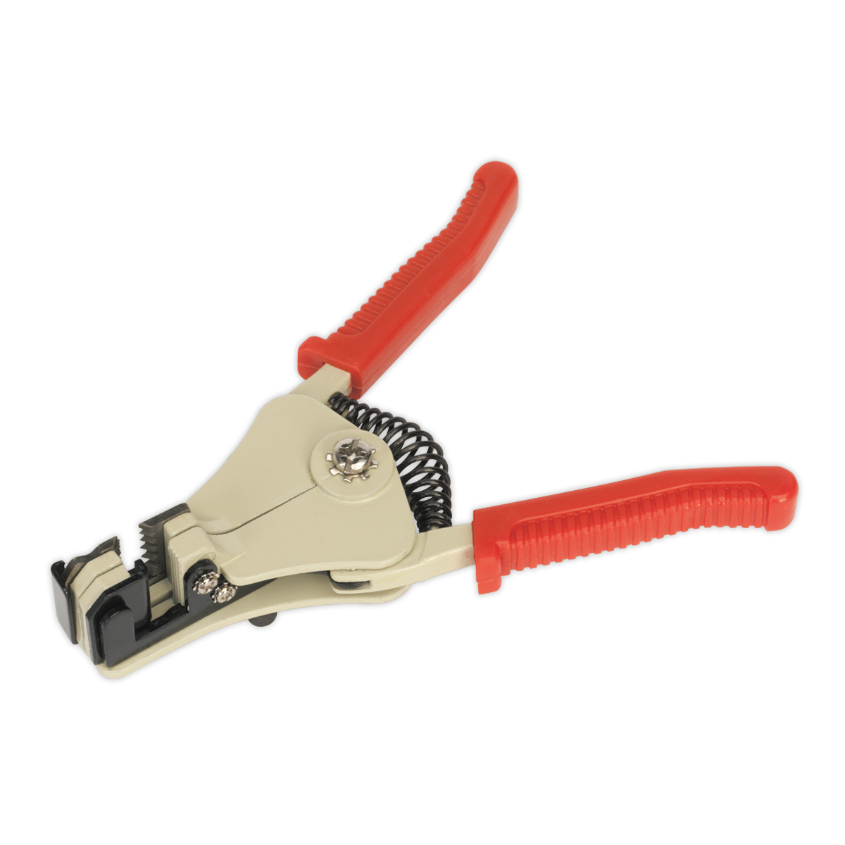 Sealey Wire Stripping Tool Automatic With Length Gauge & Vinyl Grips AK2252