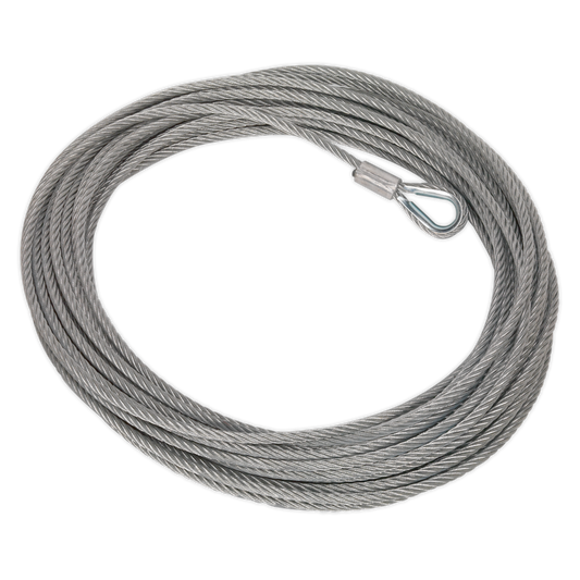Sealey Wire Rope Ø10.3mm x 29m Pull Line For RW5675 Recovery Winch RW5675.WR