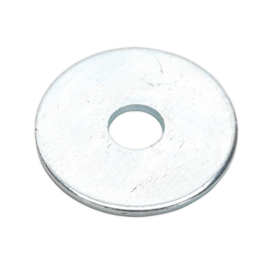 Sealey Repair Washer M6 x 25mm Zinc Plated Pack of 100 Pieces With Bag RW625
