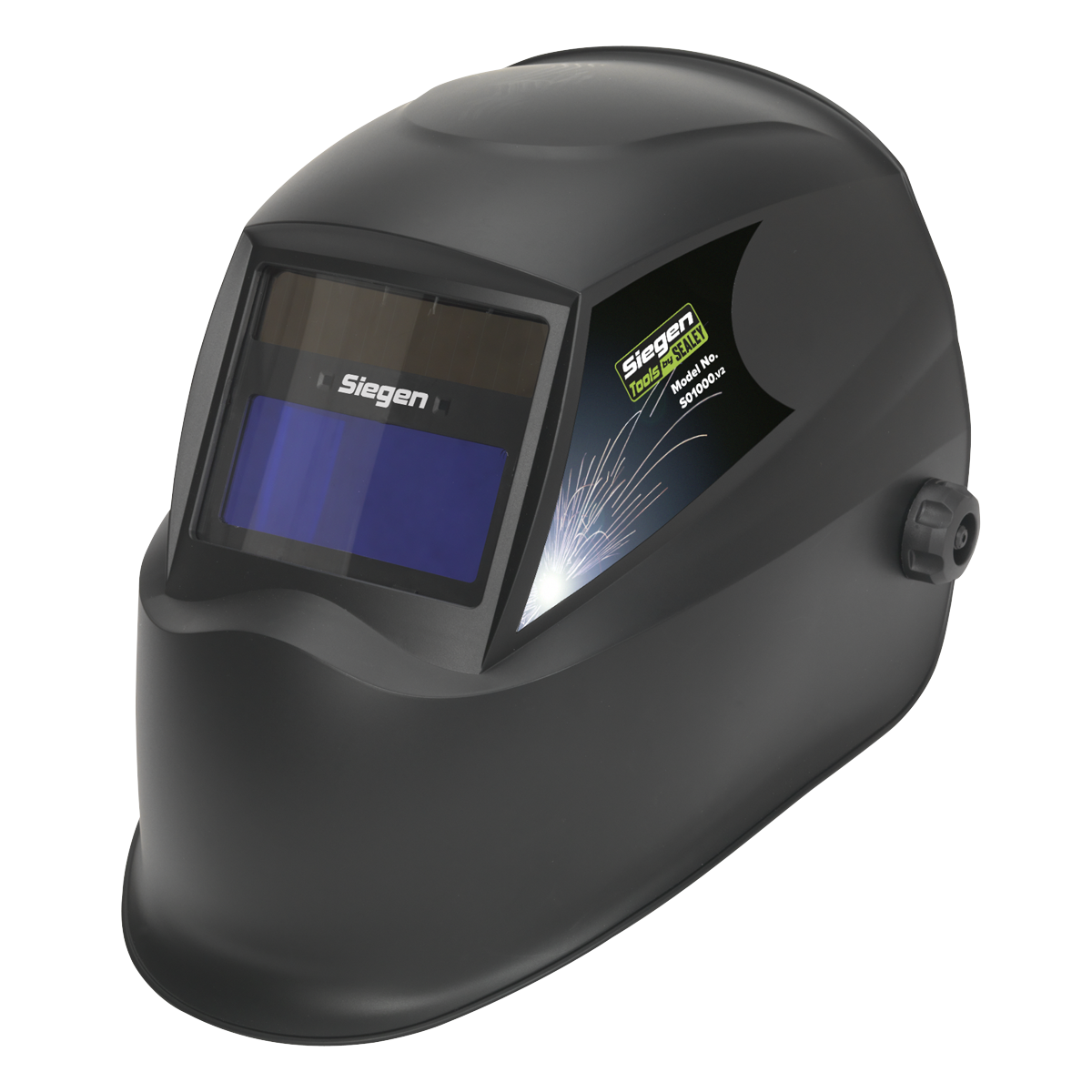 Sealey Auto Darkening Welding Helmet - Shade 11 Deluxe Contoured S01000