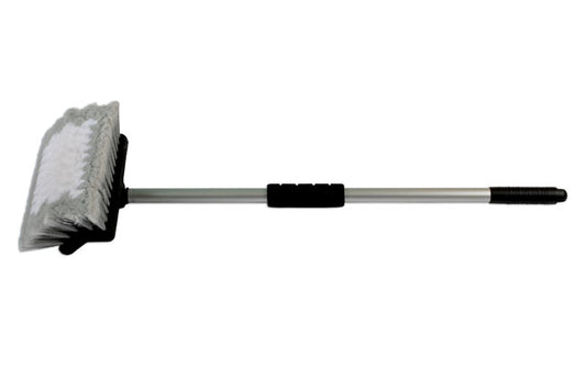 LASER 5860 Vehicle Wash Brush With 70cm Aluminium Handle Angled Soft Bristles