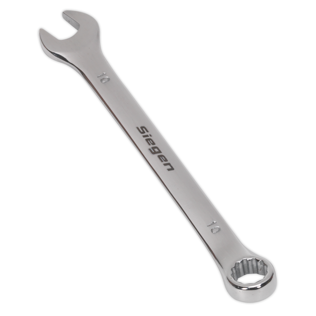 Sealey WallDrive Combi Spanner Chrome Vanadium Steel Polished Finish 10mm S01010