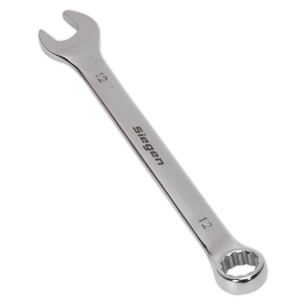 Sealey WallDrive Combi Spanner Chrome Vanadium Steel Polished Finish 12mm S01012
