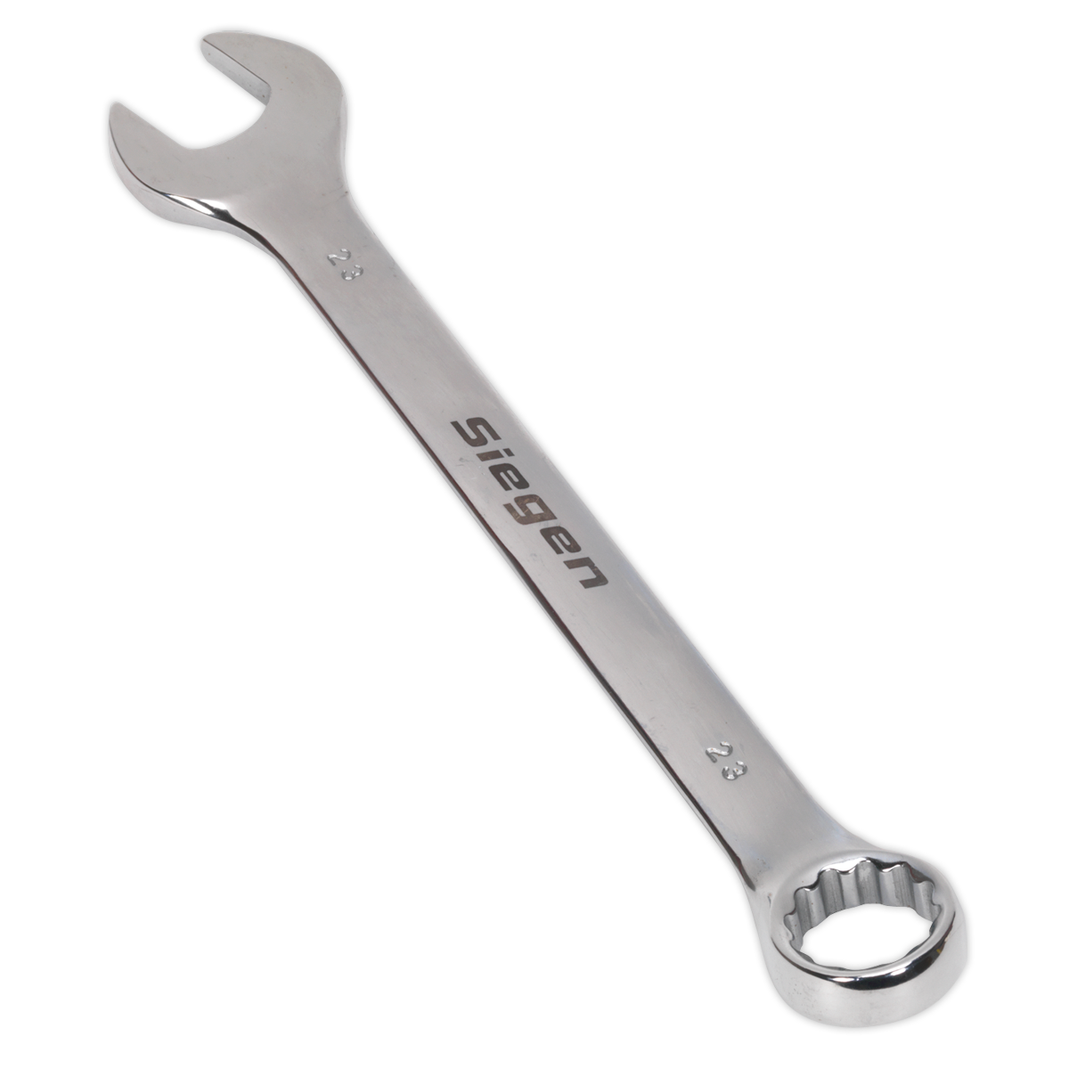 Sealey WallDrive Combi Spanner Chrome Vanadium Steel Polished Finish 23mm S01023