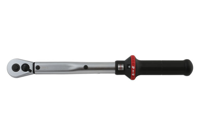 LASER 5866 3/8" Drive Torque Wrench 20-100Nm With Audible Click and Calibration