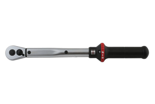 LASER 5866 3/8" Drive Torque Wrench 20-100Nm With Audible Click and Calibration