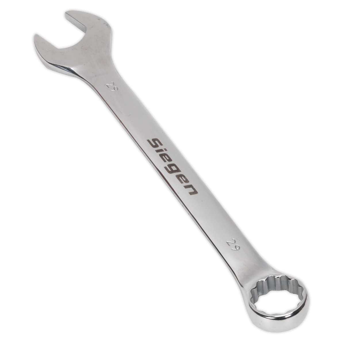 Sealey WallDrive Combi Spanner Chrome Vanadium Steel Polished Finish 29mm S01029