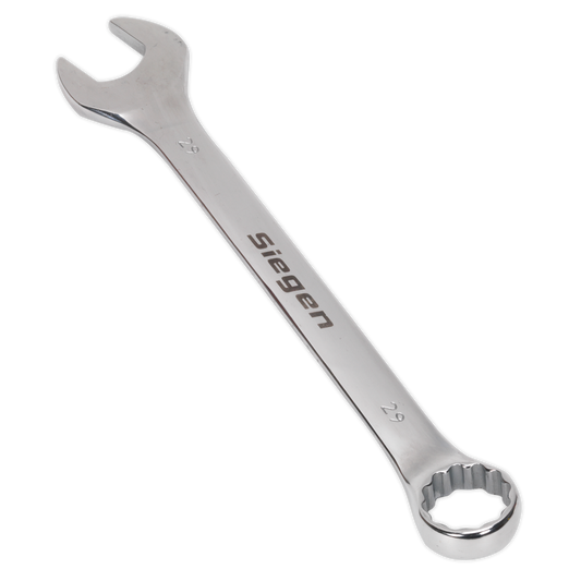Sealey WallDrive Combi Spanner Chrome Vanadium Steel Polished Finish 29mm S01029