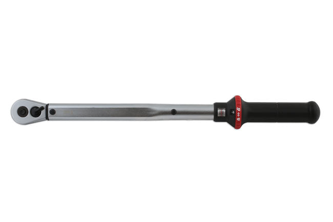 LASER 5867 Torque Wrench 1/2" Drive 40Nm-200Nm 500mm Long 45 Teeth Ratchet