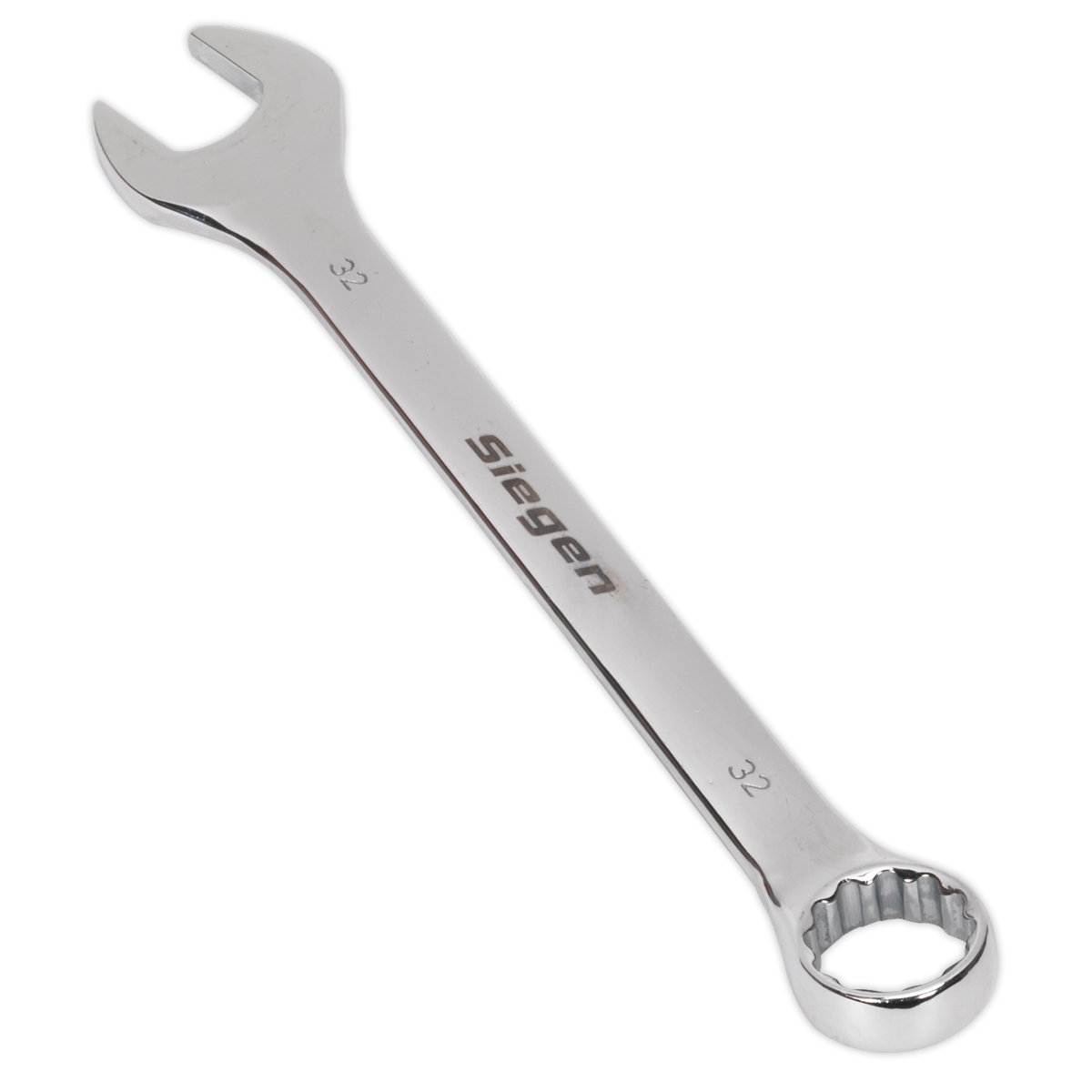 Sealey WallDrive Combi Spanner Chrome Vanadium Steel Polished Finish 32mm S01032