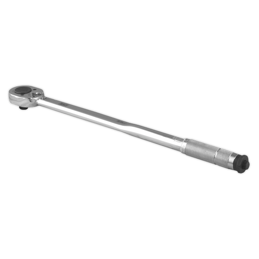 Sealey Micrometer Torque Wrench Ratchet Head 3/4" Drive - Chrome Plated AK228