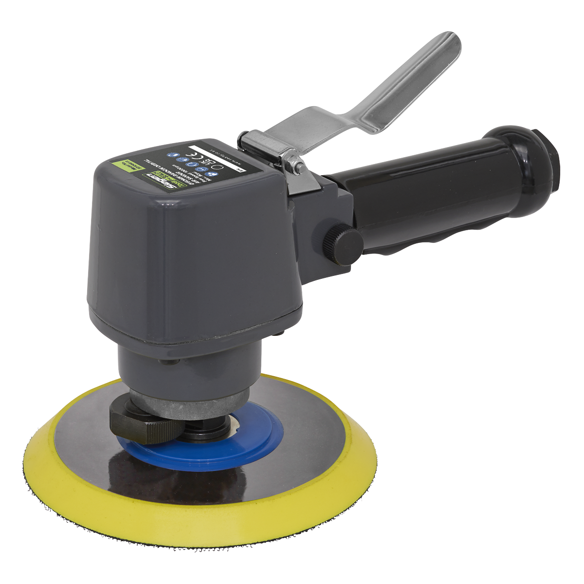 Sealey Air Sander 150mm Random Orbital Lightweight Body 10000rpm S01044