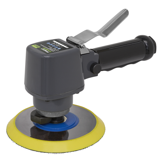 Sealey Air Sander 150mm Random Orbital Lightweight Body 10000rpm S01044