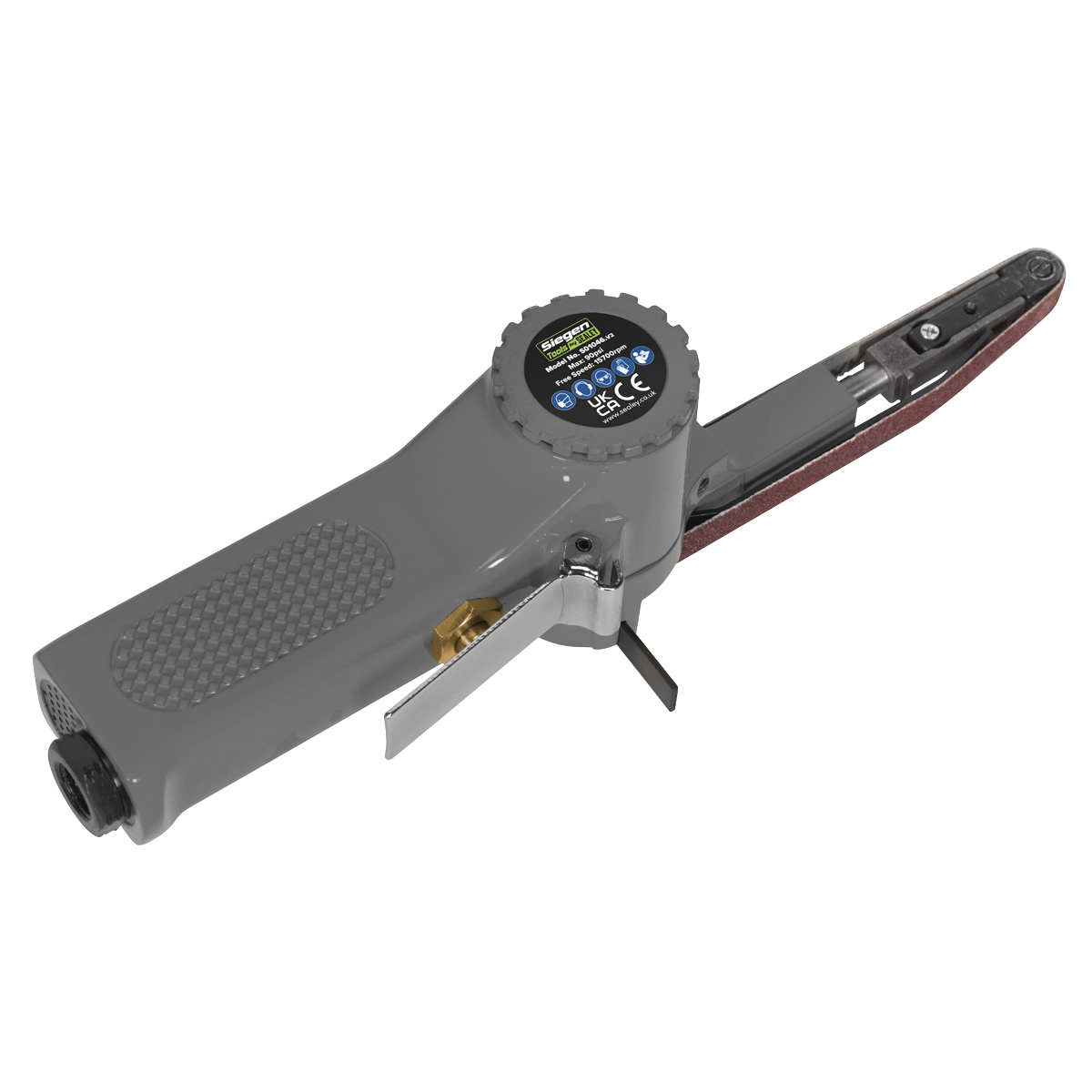 Sealey Air Belt Sander With Belt Tracking Control 10 x 330mm - Grau S01046