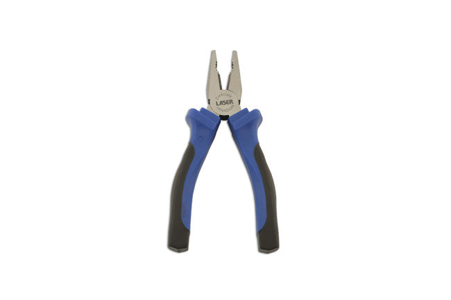 LASER 5888 Combination Pliers 160mm Chromed Nickel Serrated Jaws Wire Cutter