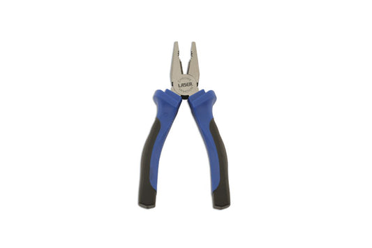 LASER 5888 Combination Pliers 160mm Chromed Nickel Serrated Jaws Wire Cutter