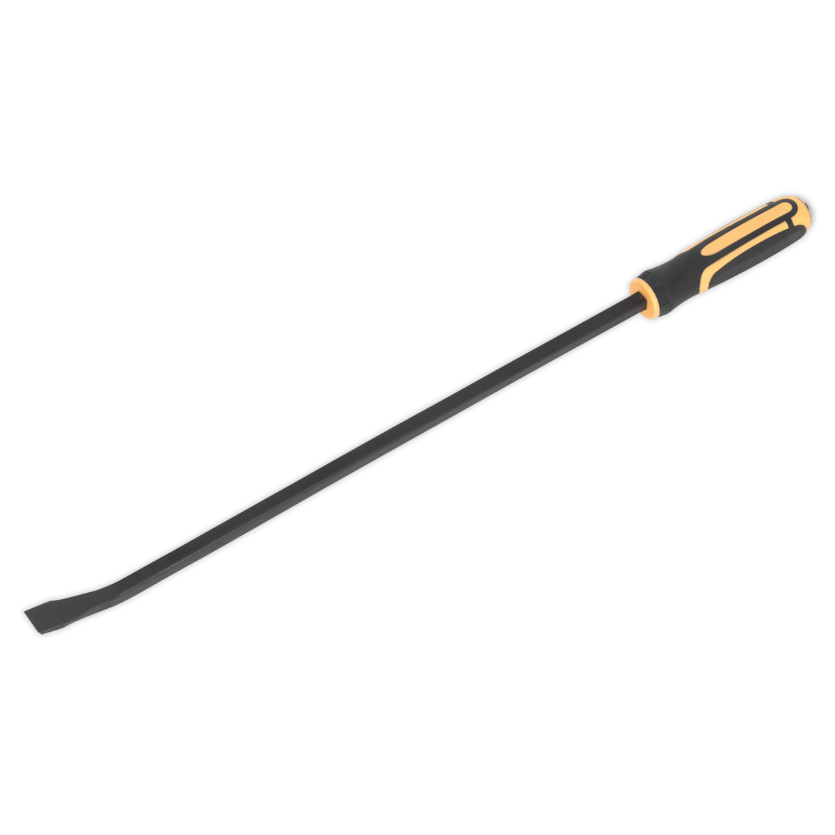 Sealey 610mm Heavy Duty 25° Pry Bar With Hammer Cap Yellow/Black S01137