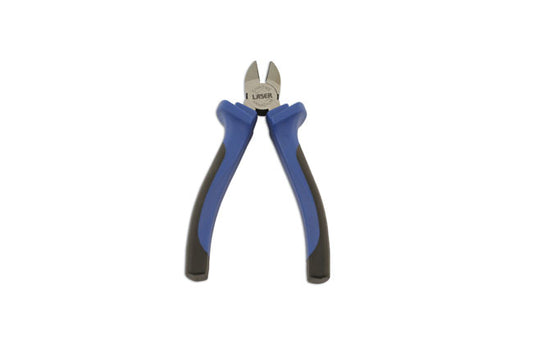 LASER 5897 160mm Heavy Duty Side Cutters Chrome Vanadium Steel Blades Soft Grip