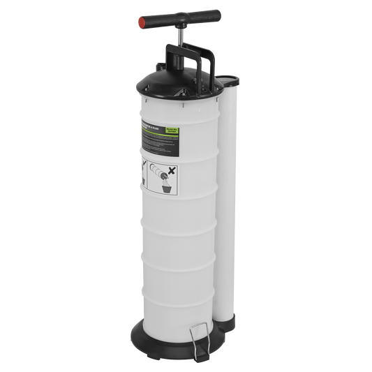 Sealey 6.5 Liters Vacuum Oil & Fluid Extractor/Extraction Tool Manual S01169