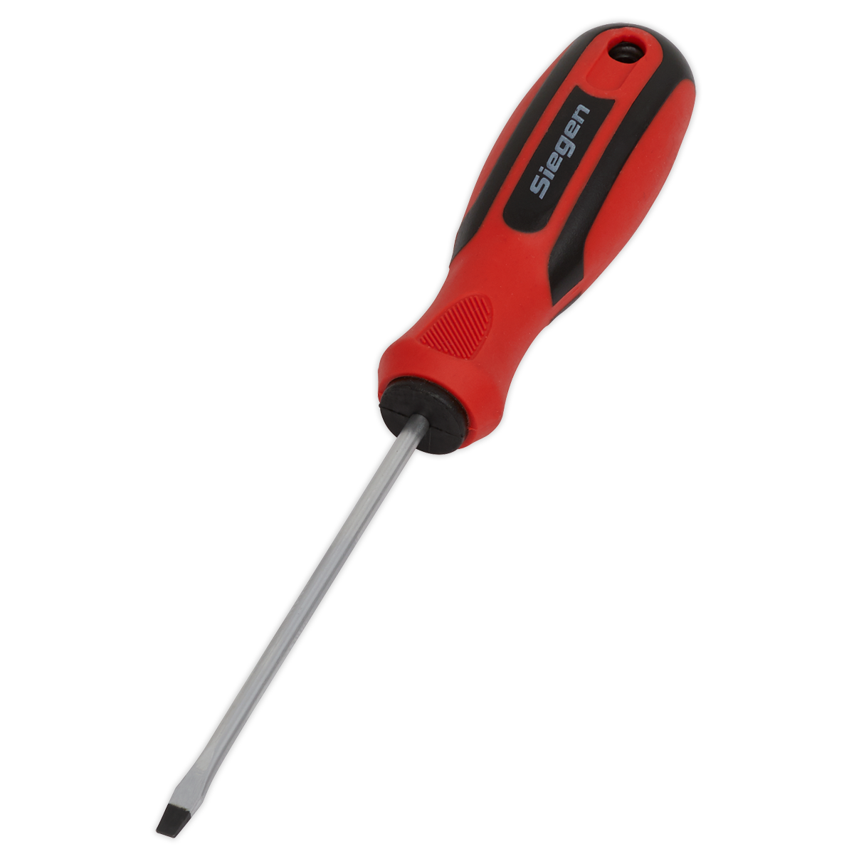 Sealey Screwdriver Slotted With Contoured Soft Grip Handle 3 x 75mm S01171
