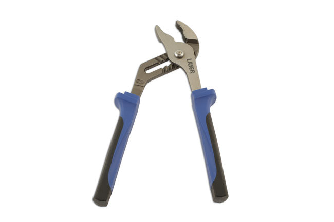 LASER 5898 Pipe Wrench/Water Pump Pliers Chrome Vanadium 250mm Toothed Jaws