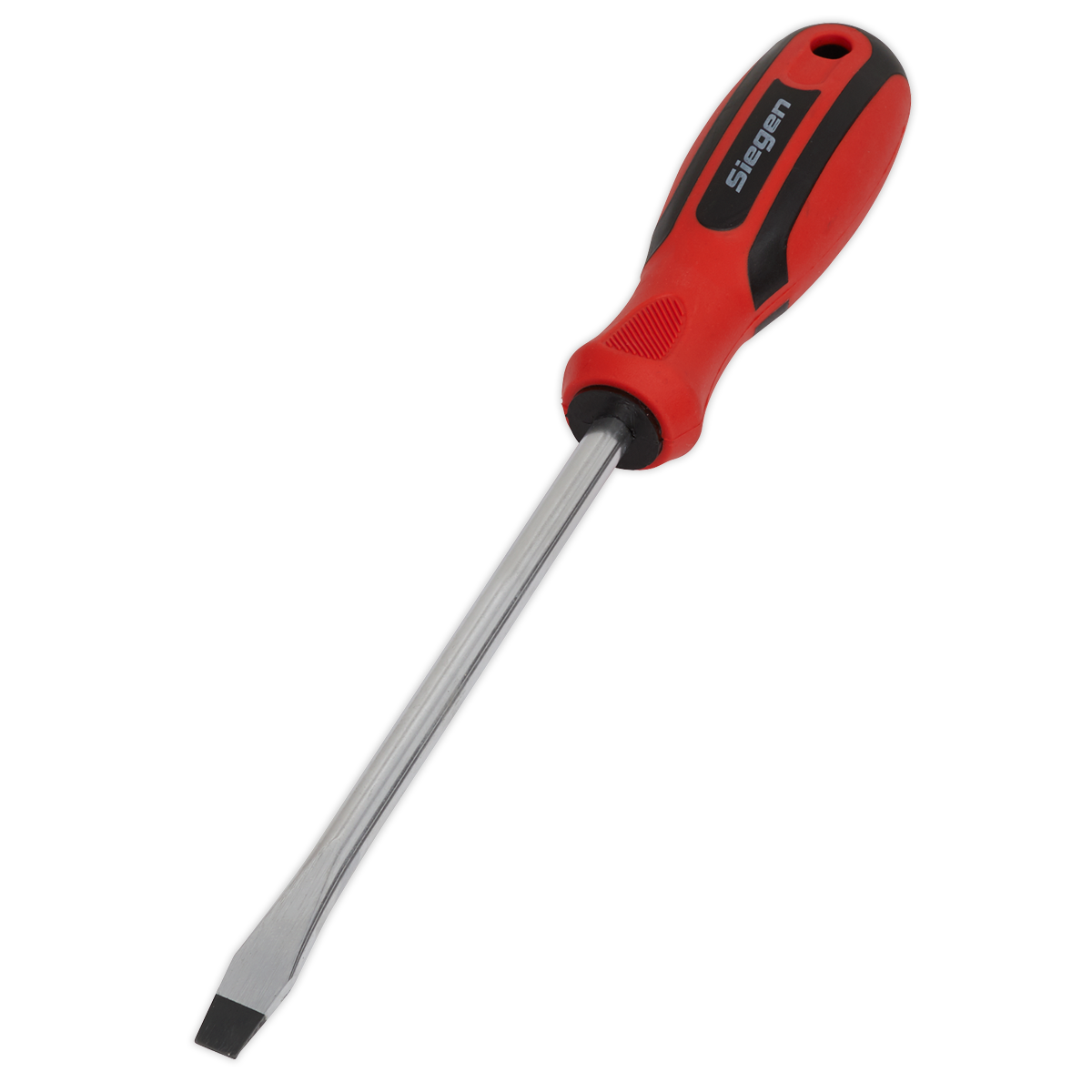 Sealey Screwdriver Slotted 8 x 150mm With Contoured Soft Grip Handle S01176