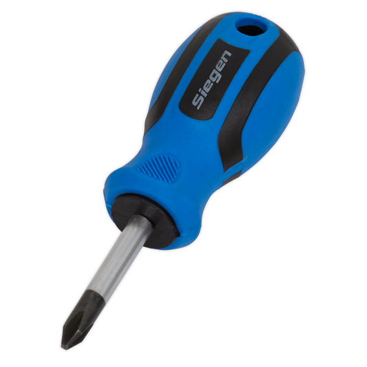 Sealey Screwdriver Phillips With Contoured Soft Grip Handle 2 x 38mm S01178