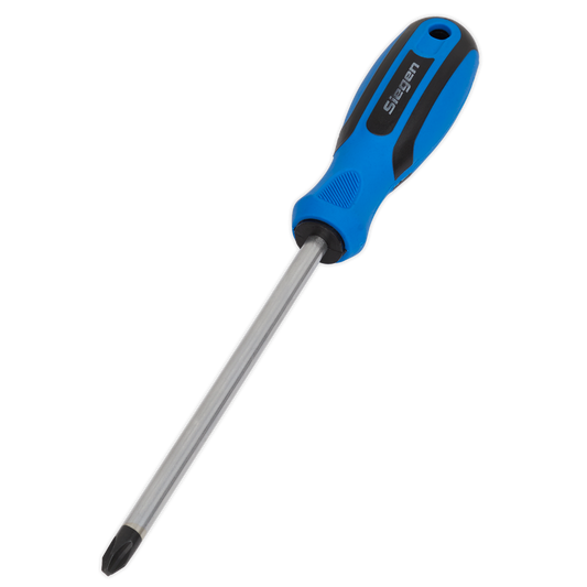 Sealey Screwdriver Phillips With Contoured Soft Grip Handle 3 x 150mm S01182