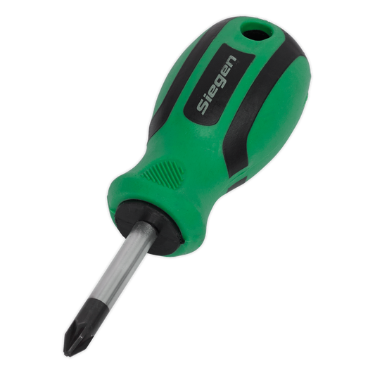 Sealey Screwdriver Pozi With Contoured Soft Grip Handle #2 x 38mm S01183