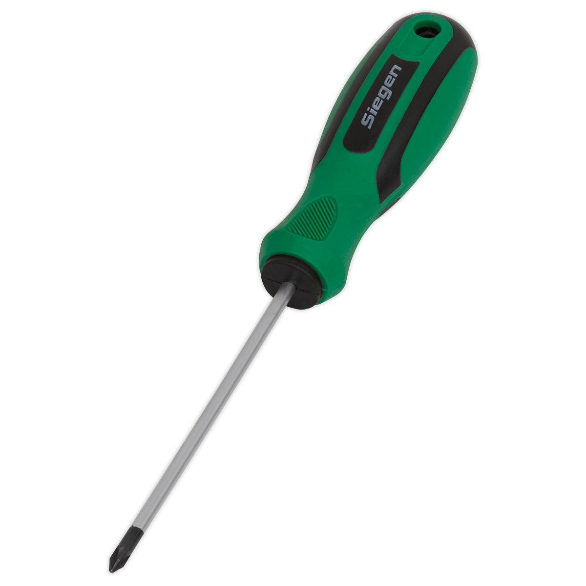 Sealey Screwdriver Pozi 1 x 75mm With Contoured Soft Grip Handle S01185