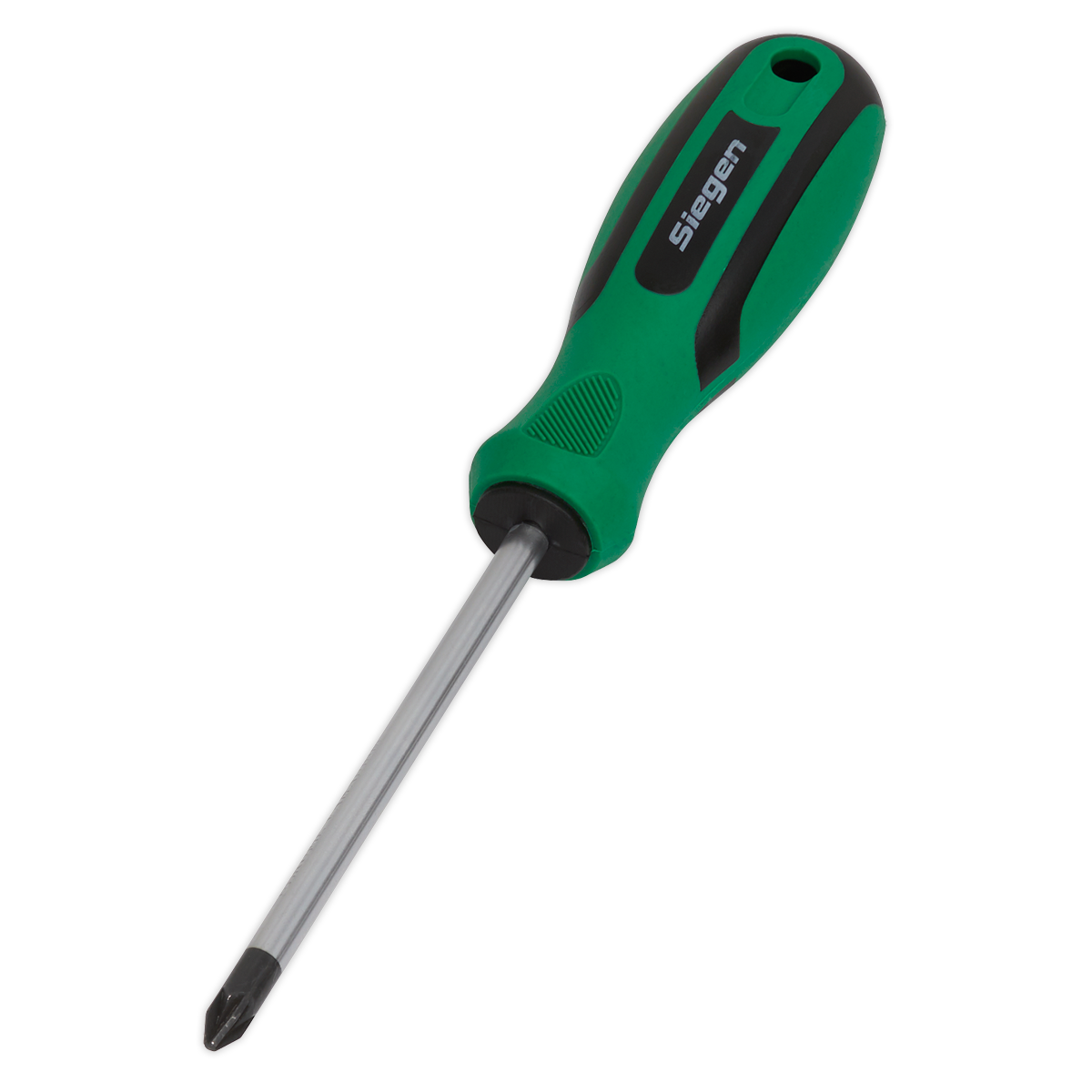 Sealey Screwdriver Pozi 2 x 100mm With Contoured Soft Grip Handle S01186